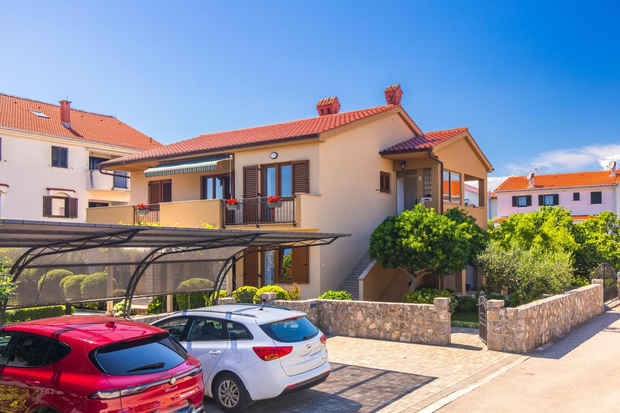 Apartmani Pina Крк Экстерьер фото