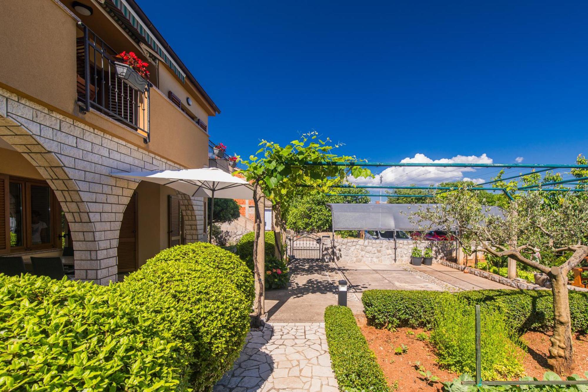 Apartmani Pina Крк Экстерьер фото