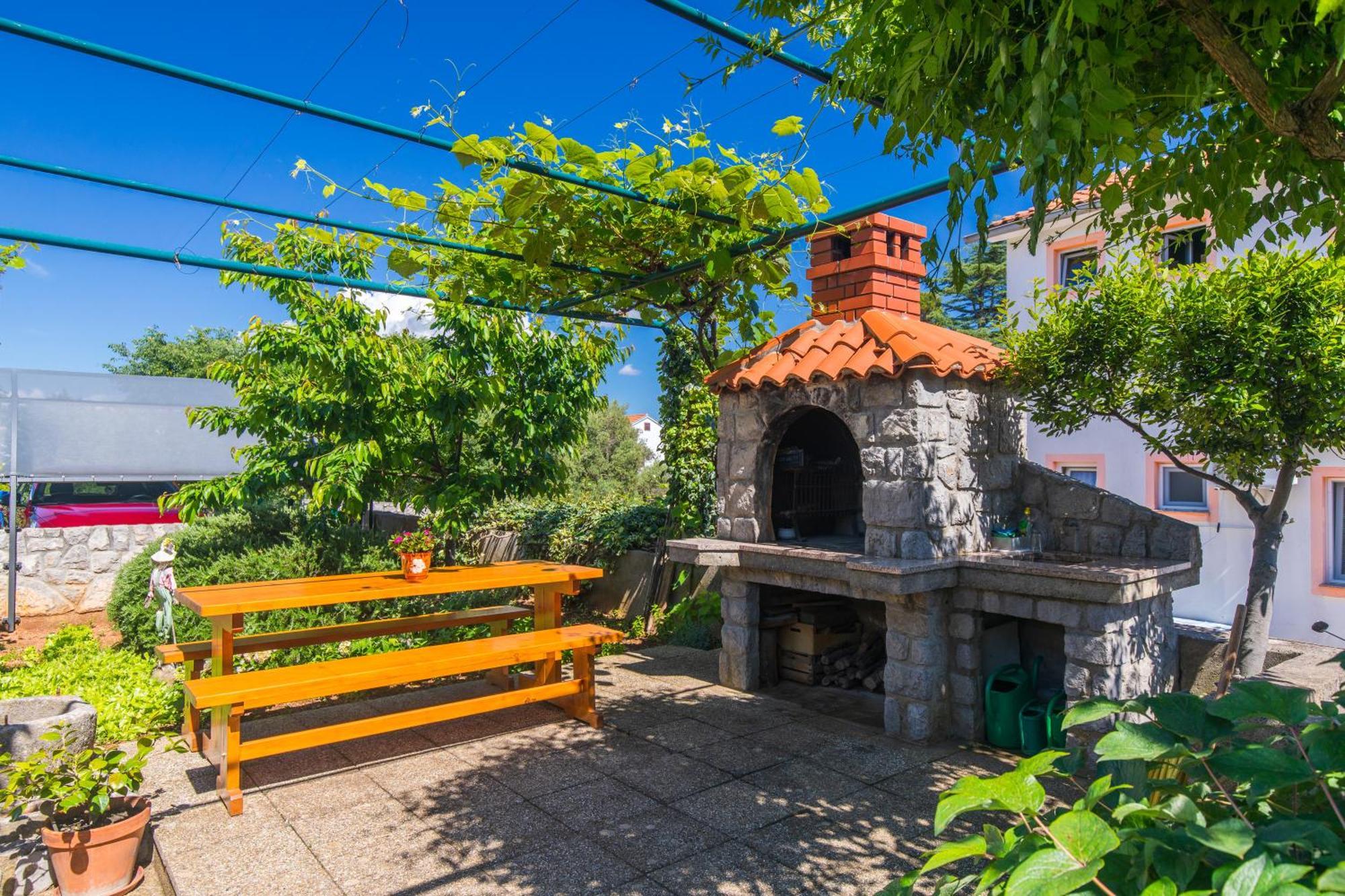 Apartmani Pina Крк Экстерьер фото